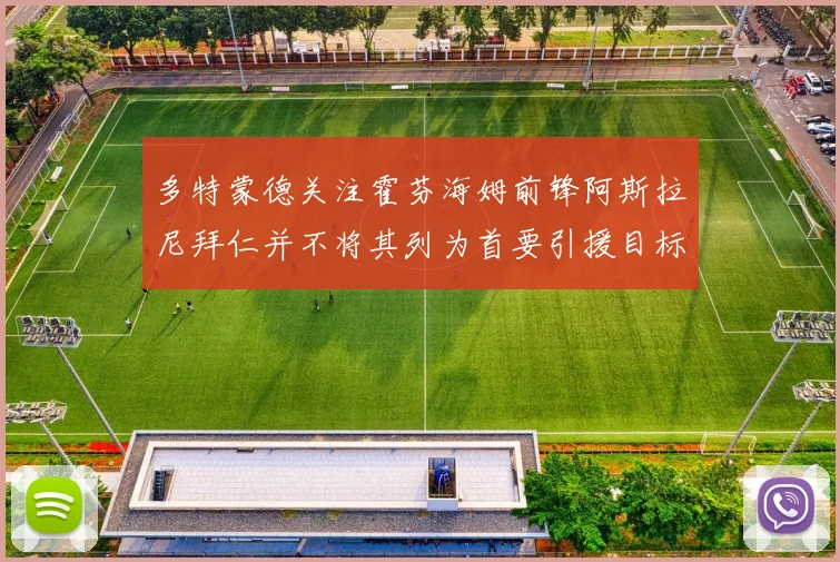 多特蒙德关注霍芬海姆前锋阿斯拉尼拜仁并不将其列为首要引援目标